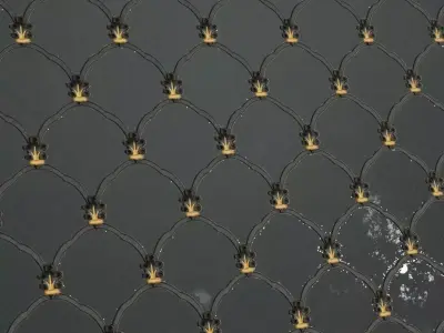 Glass Pattern PBR Seamless Texture