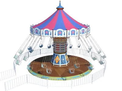 Funfair Ride 3D model