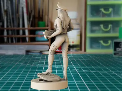 cyber cop 3D print model