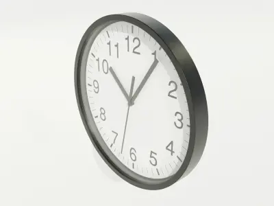 Wall Clock 3D model