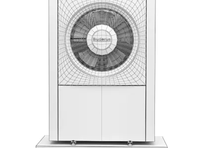 Heat pump Buderus 3D model