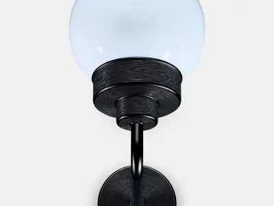 FRIHULT Wall lamp 1 Low-poly 3D model