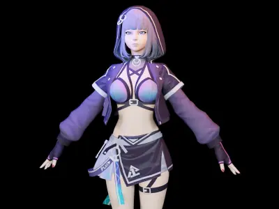 Anna cloy 3D model