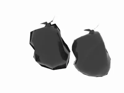 Tri Trash Bag Low-poly 3D model
