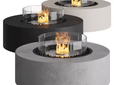 EcoSmart Fire Fireplace 3D model
