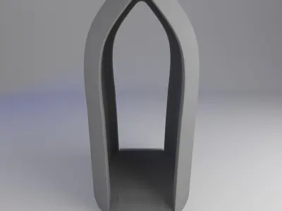 Sterilization corridor 3D model