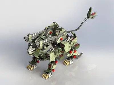 Liger Zero Panzer 3D model