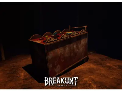 Horror Circus - Unreal Engine 5 Low-poly 3D model