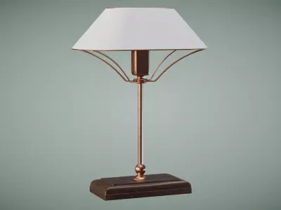 Daphne Table Lamp Low-poly 3D model