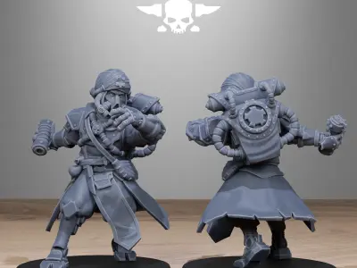 Scavenger Scorchers 3D print model