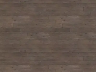 Glossy Varnished Rustic Wood Planks PBR Seamless Texture