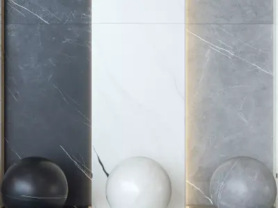 Atlas Concorde Forte dei Marmi Marble - 5 Types -Set of 44 Texture