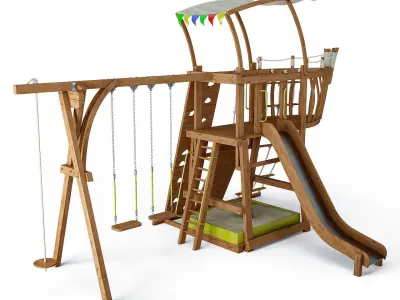 Ship Playground 3D model