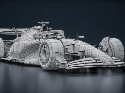  Grey Cat GC21 F1 2025 Formula 1 Race Car 