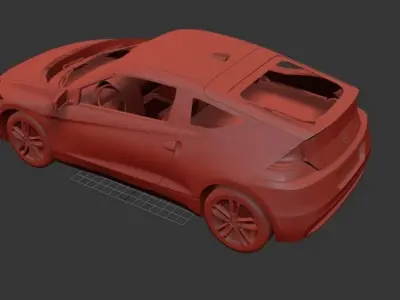 H CR Z 2011 3D print model