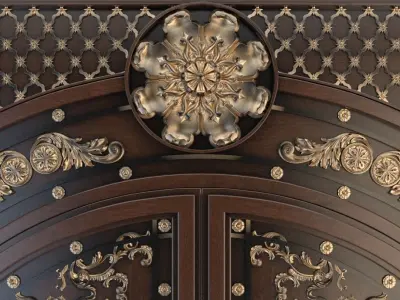 classic door 3D model