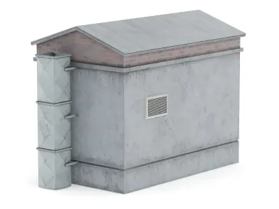 Rooftop 02 3D model