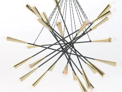 Photorealistic Zazu Pendant 3D model