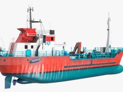  Marine Bunkering Tanker Ship Compact Size 