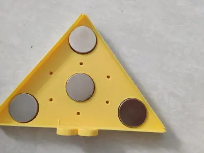 Magnetic Double-Side Window Cleaner 3D print model