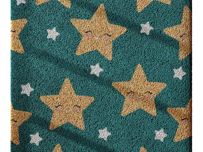 Kids Carpet Set 29 3D model