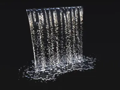  Animated water elements 