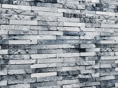 Stone wall slate 3D model