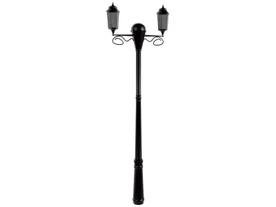 Street Lamp V2 Low-poly 3D model