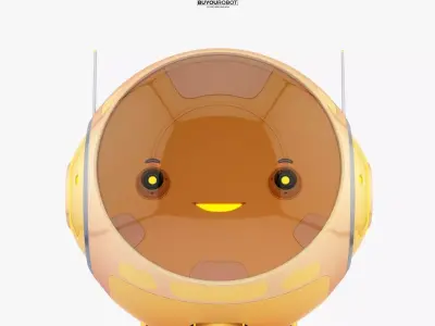 Cute baby monitor III  3D model