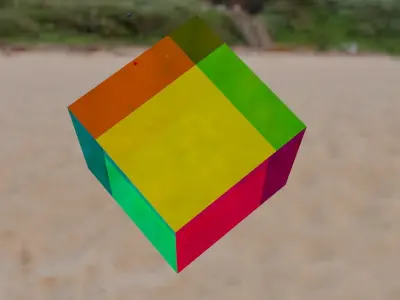 CMY Cube  3D model