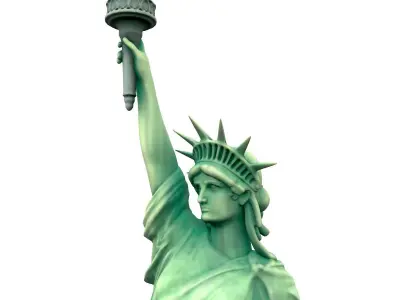 Statue of The liberty 3D model