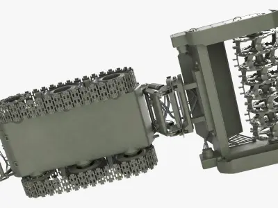  Bozena 5 Remote Mine Clearance Vehicle Military Green 