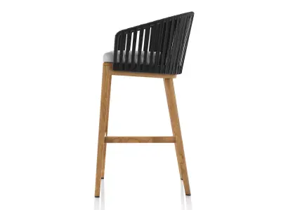Mood Barstool 3D model