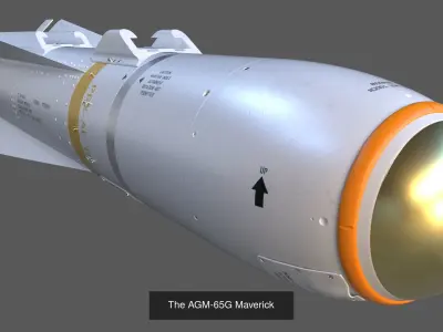 The AGM-65 Maverick 3D Model Pack