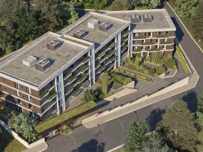 Residence Project - Corona Exterior Scene 3D model