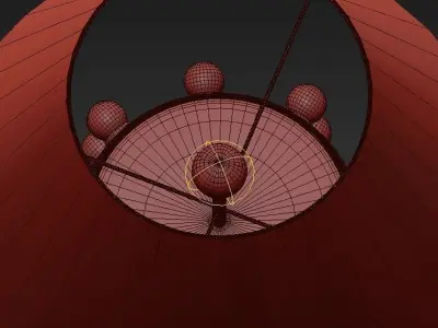 Modern lighting lead 3D model