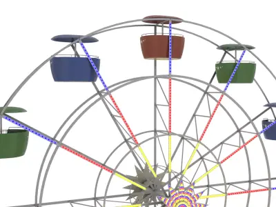 Ferris Wheel 3D model