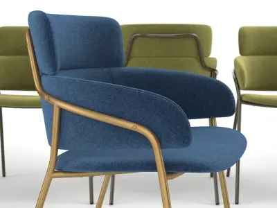 Strike Armchair 3D model