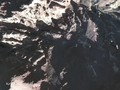 Mountain landscape 3D model 13