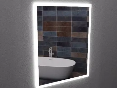 Illuminated Mirror 10 3D model