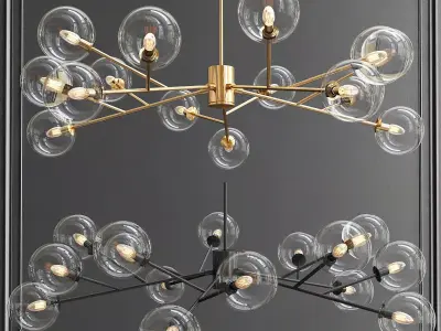 Orion Light Pendant 3D model