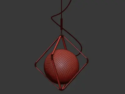 Jack Olantern Brokis Pendant Light By Lucie Koldova 3D model