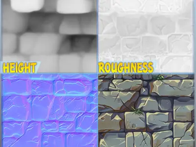 Stylized Wall Seamless Texture Texture 124