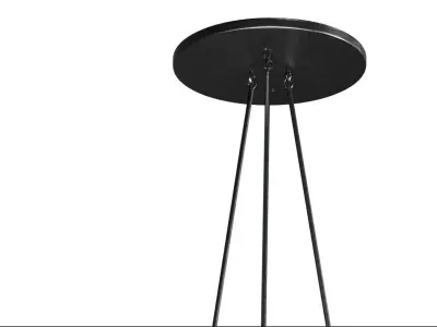 apparatus tassel 01 pendant light Low-poly 3D model
