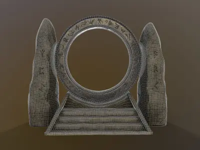 Magic portal 3D model purchase