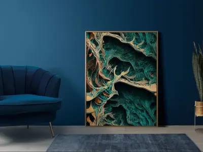 40 Seamless Sci-fi Alien Surface and Artwork Texture