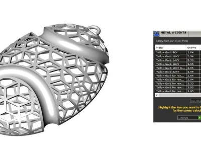 Half set 0023 3D print model