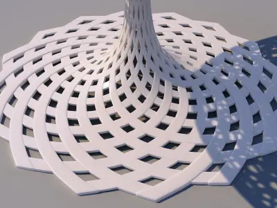 0214 - Lotus Landmark 3D model