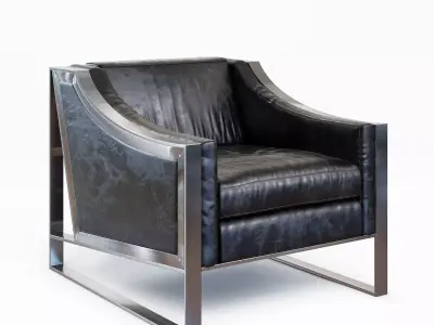 Wall Street Armchair Timothy Oulton 3D model