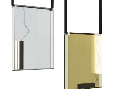 Lambert Fils Sainte pendant lights Low-poly 3D model